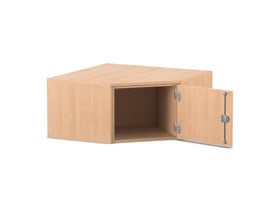 Flexeo® Eckschrank, 1 Fach, 1 Tür