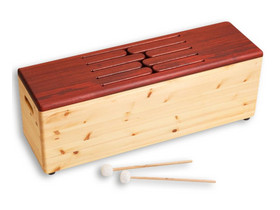 Liegeschlitztrommel Tenor, 8 Töne