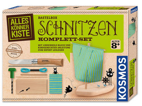 KOSMOS Bastelbox - Schnitzen Komplett-Set