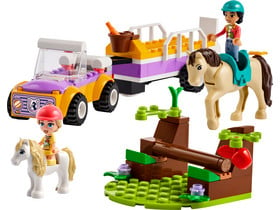 LEGO® Friends Pferde- und Pony-Anhänger