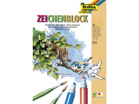 Zeichenblock, 80 g/m², DIN A3, 2 Stück mit je 25 Blatt