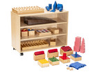 Betzold Montessori Lernwagen mit 13 Grundmaterialien