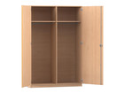 Flexeo® Garderobenschrank mit beidseitiger Garderobe