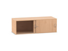 Flexeo® Aufsatzschrank 2 Fächer Schiebetüren Breite 126 4 cm