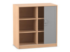 Flexeo® Rollladenschrank 6 Fächer Mittelwand Breite 94 4 cm