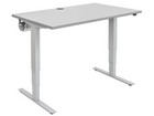 Flexeo® Schreibtisch höhenverstellbar B x T: 120 x 80 cm