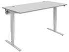 Flexeo® Schreibtisch höhenverstellbar B x T: 160 x 80 cm