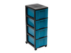 Betzold Rollcontainer 4 große Boxen aus biobasiertem treeNside Material