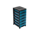 Betzold Rollcontainer 6 kleine Boxen aus biobasiertem treeNside Material