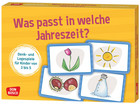 Denk und Legespiel Was passt in welche Jahreszeit?