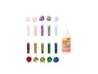 Bio Glitter Set Flocken 10 Dosen + 1 Deko Kleber