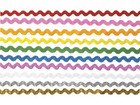 Zackenlitze 10 Farben