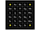 Outdoor Kreidetafel Alphabet