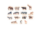Wildtiere aus Holz