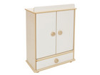 Puppenschrank weiß