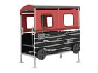 Seil Labyrinth Waggon Roter Zug