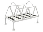 Kletterbrücke Waggon Roter Zug
