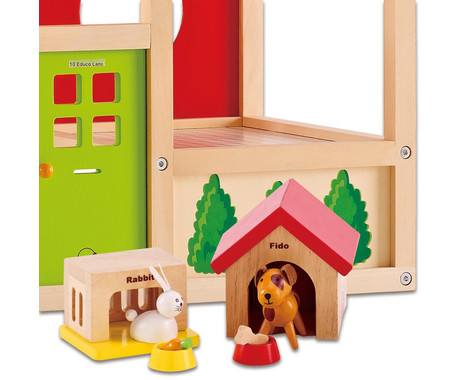 Melody Jane Puppenhaus Beagle Hund – Miniatur Haustier Im Maßstab 1:12, Stehend, Zubehör Für Puppenhäuser