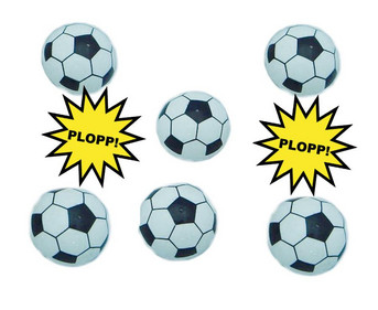 Fußball Spring Plopper 6er Set