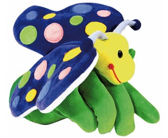 beleduc Handpuppe Schmetterling