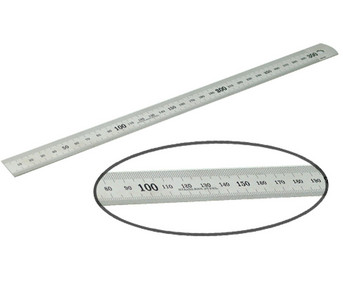 Stahllineal 30 cm