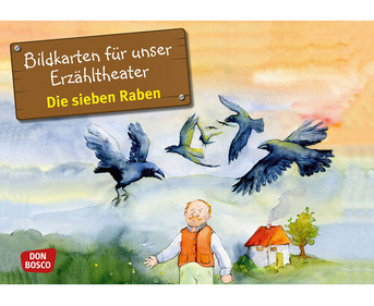 Die sieben Raben Kamishibai Bildkartenset