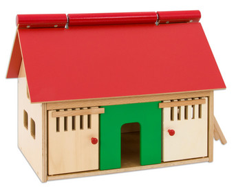 Bauernhof aus Holz