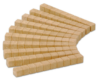 RE WOOD® Systemblöcke Zehnerstangen