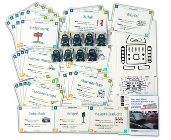 BOB3 Volksschulset inkl 8 BOB3 Roboter