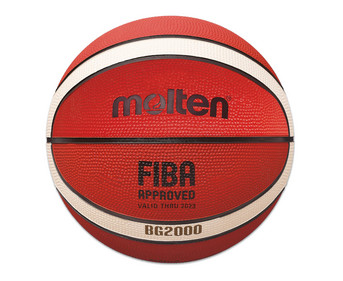 Molten Trainingsbasketball - Griffiger Ball In USA-Farben (blau/weiß/rot)