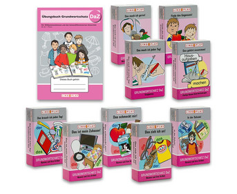 DaZ Grundwortschatz – 9 Lernspiele im Paket