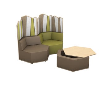Betzold Sechseck Lounge Set 1