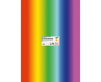 Regenbogen Fotokarton 300 g/m² 50 x 70 cm 10 Bogen