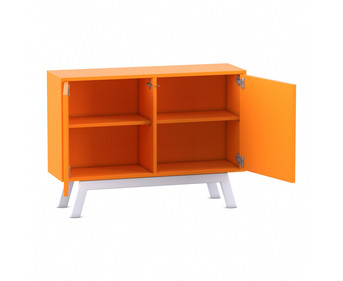 Flexeo® Lounge Möbel 2 Reihen 2 Türen 4 Fächer