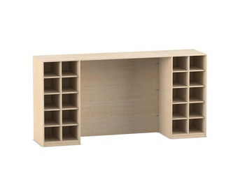 Flexeo® Bettzeugschrank für Liegen 20 Fächer H x B: 143 9 x 288 2 cm