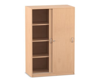 Flexeo® Schiebetürenschrank 8 Fächer Mittelwand Breite 94 4 cm