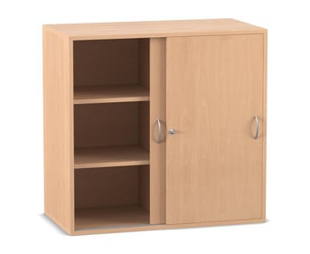 Flexeo® Aufsatzschrank 6 Fächer Schiebetüren Breite 94 4 cm