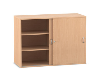 Flexeo® Aufsatzschrank 6 Fächer Schiebetüren Breite 126 4 cm