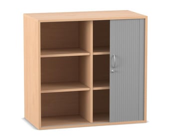 Flexeo® Rollladen Aufsatzschrank 6 Fächer Breite 94 4 cm