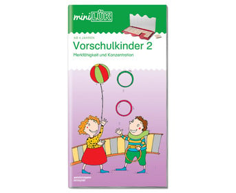 miniLÜK Übungen für Vorschulkinder 2