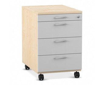 Flexeo® Schreibtisch Container mit 4 Schubladen