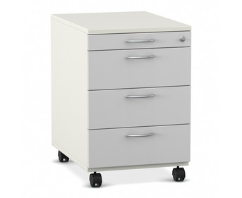Flexeo® Schreibtisch Container mit 4 Schubladen