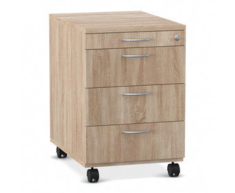 Flexeo® Schreibtisch Container mit 4 Schubladen