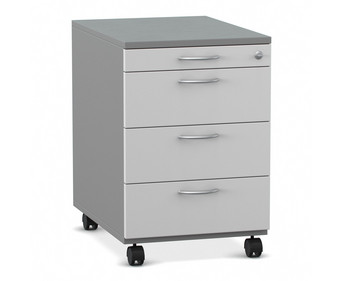 Flexeo® Schreibtisch Container mit 4 Schubladen