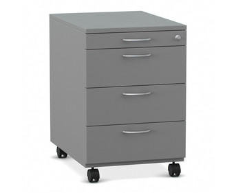 Flexeo® Schreibtisch Container mit 4 Schubladen