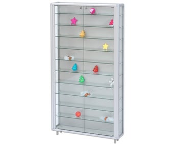 Omega Wand Schrank Vitrine LED Streifen Beleuchtung