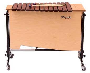 Betzold Musik Bass Xylophon + Ständerwagen