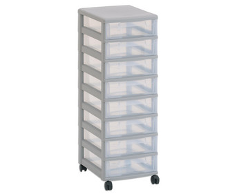 Flexeo® Rollcontainer 8 kleine Boxen