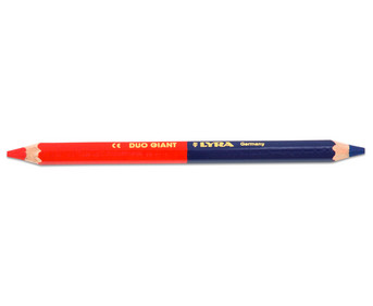 LYRA Zweifarbstift blau und rot