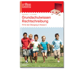 LÜK Volksschulwissen Rechtschreibung 4 Klasse